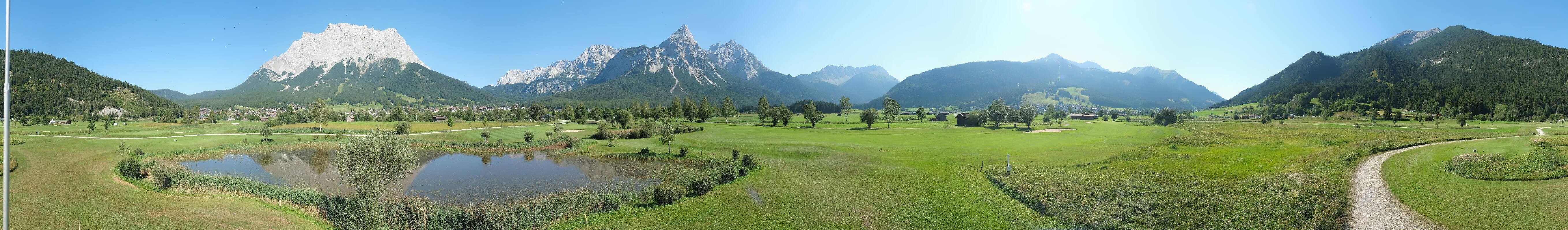 Archiv Foto Webcam Golfclub Zugspitze-Tirol Ehrwald-Lermoos