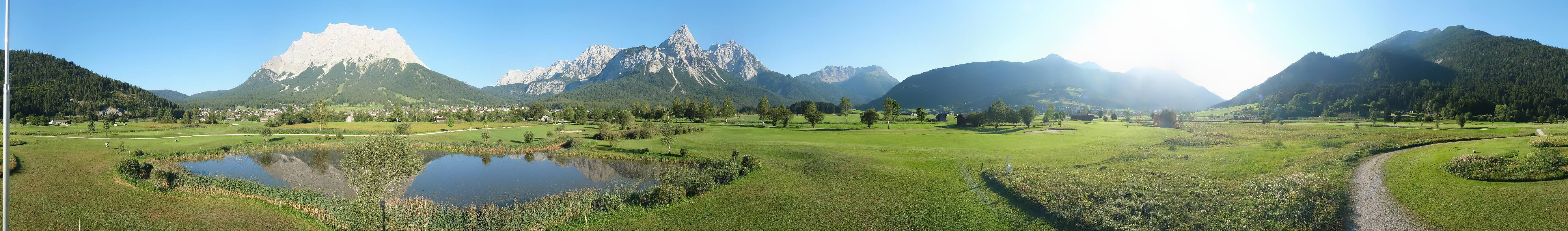 Archiv Foto Webcam Golfclub Zugspitze-Tirol Ehrwald-Lermoos