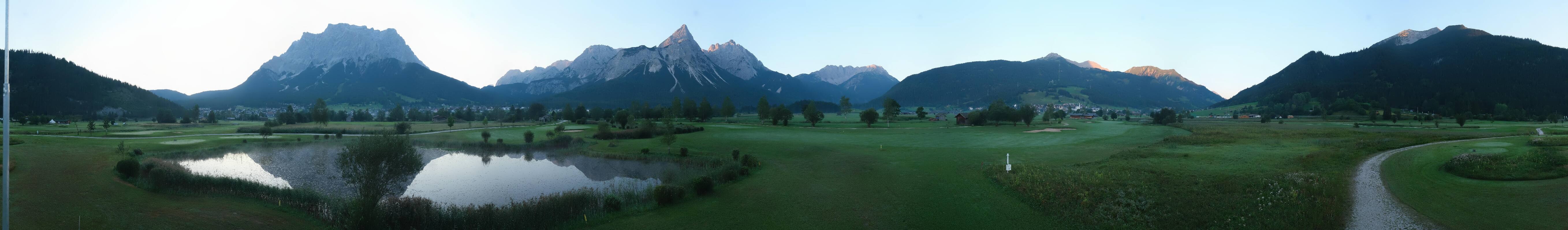 Archiv Foto Webcam Golfclub Zugspitze-Tirol Ehrwald-Lermoos