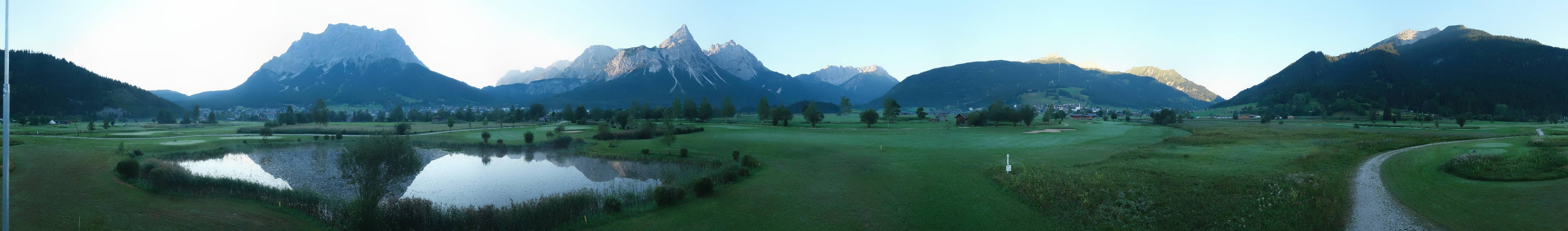 Archiv Foto Webcam Golfclub Zugspitze-Tirol Ehrwald-Lermoos