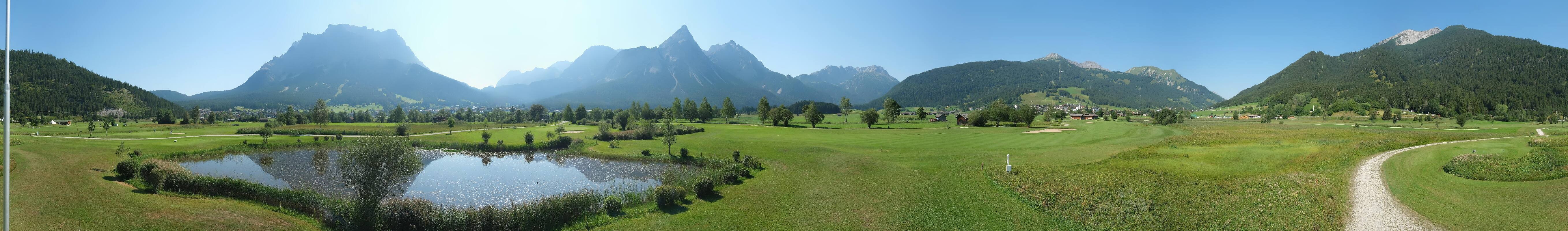 Archiv Foto Webcam Golfclub Zugspitze-Tirol Ehrwald-Lermoos