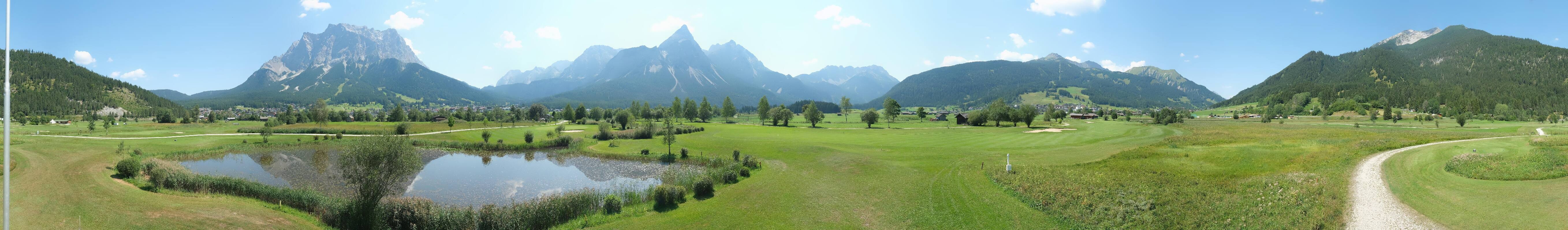 Archiv Foto Webcam Golfclub Zugspitze-Tirol Ehrwald-Lermoos