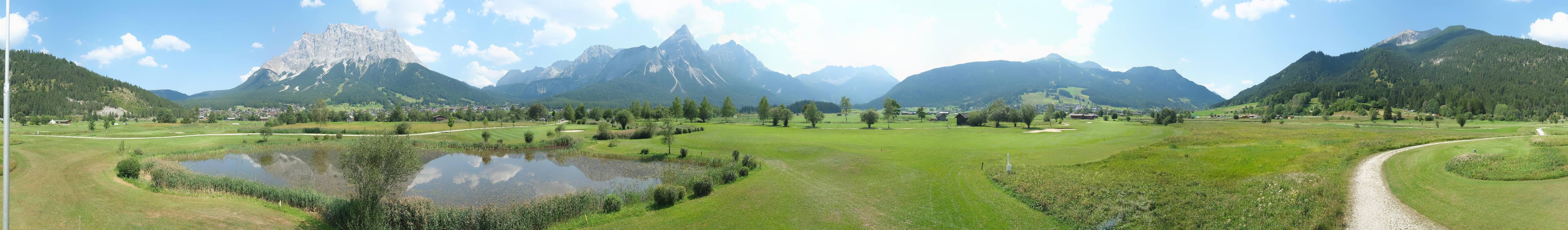 Archiv Foto Webcam Golfclub Zugspitze-Tirol Ehrwald-Lermoos