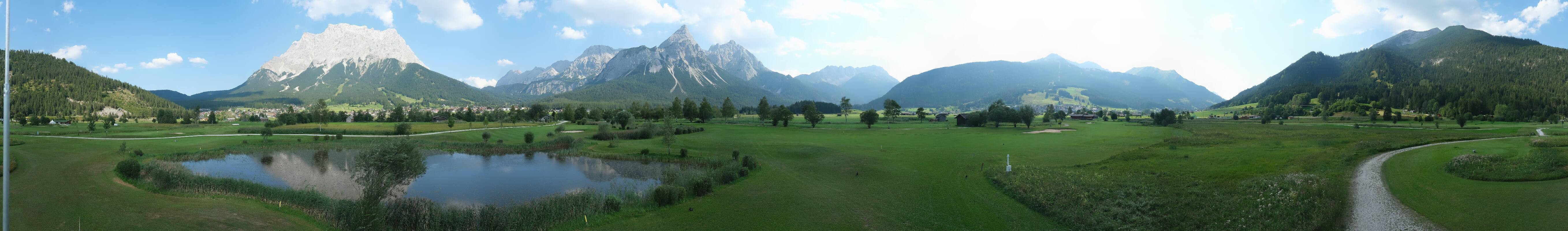 Archiv Foto Webcam Golfclub Zugspitze-Tirol Ehrwald-Lermoos