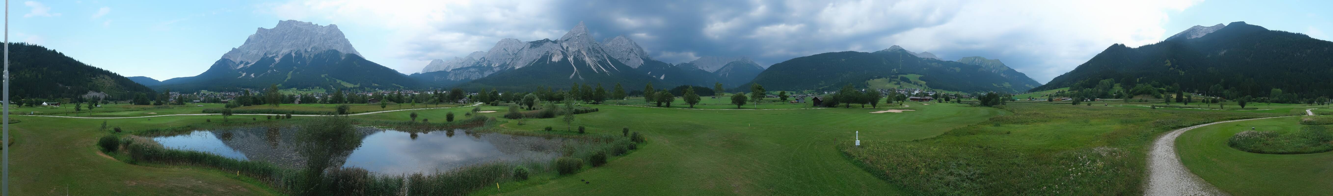Archiv Foto Webcam Golfclub Zugspitze-Tirol Ehrwald-Lermoos