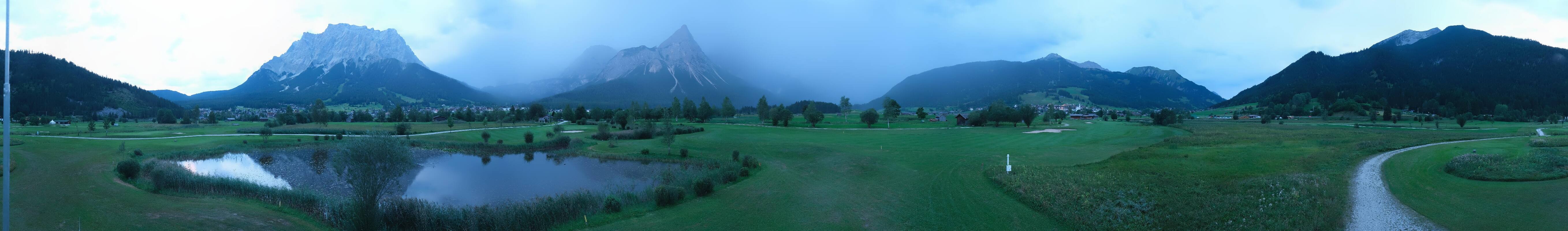 Archiv Foto Webcam Golfclub Zugspitze-Tirol Ehrwald-Lermoos