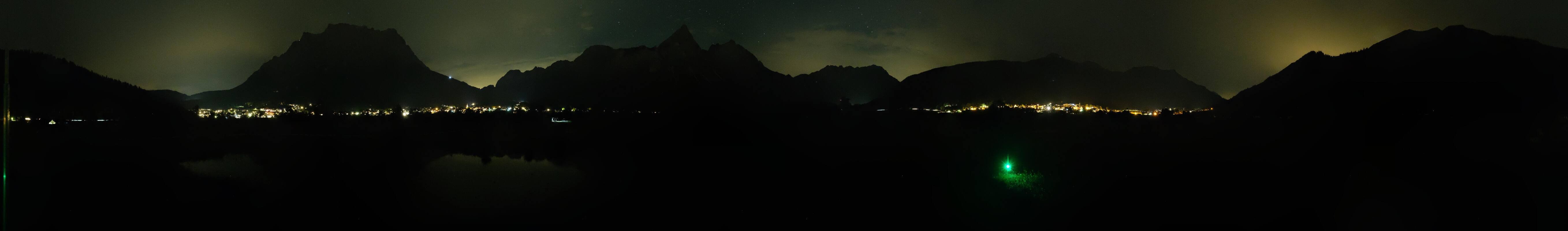 Archived image Webcam Ehrwald-Lermoos: Golf Club Zugspitze
