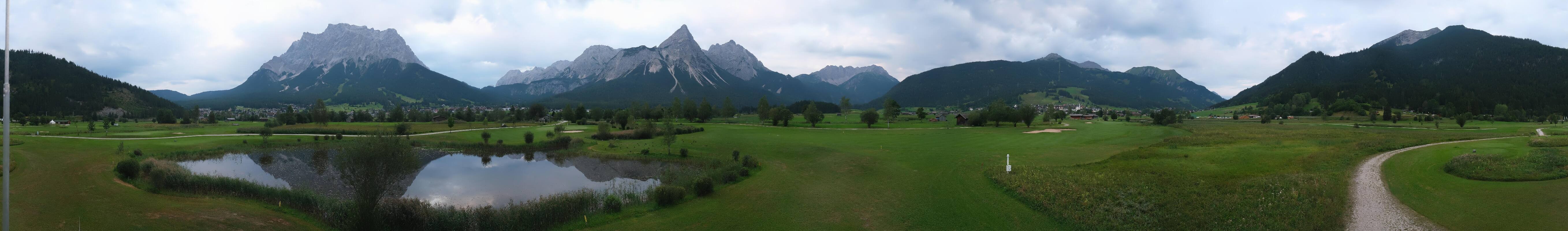 Archiv Foto Webcam Golfclub Zugspitze-Tirol Ehrwald-Lermoos