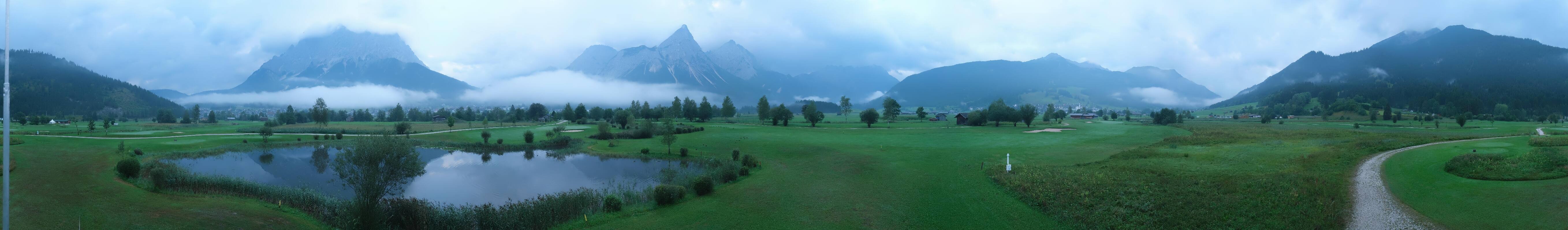 Archiv Foto Webcam Golfclub Zugspitze-Tirol Ehrwald-Lermoos