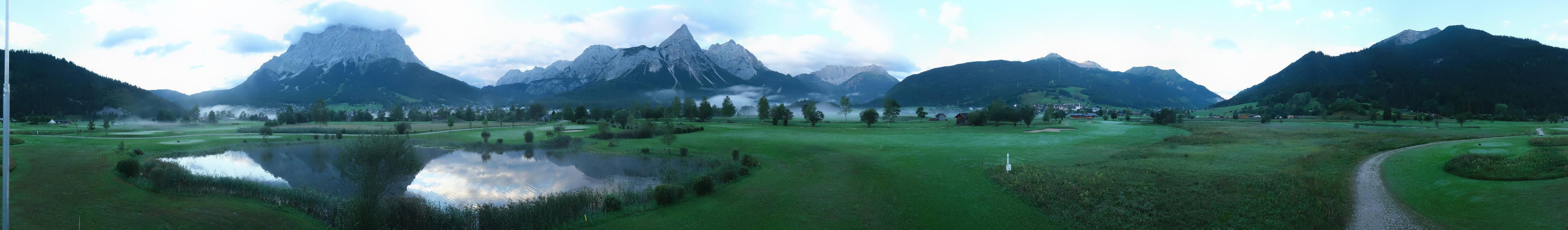 Archiv Foto Webcam Golfclub Zugspitze-Tirol Ehrwald-Lermoos