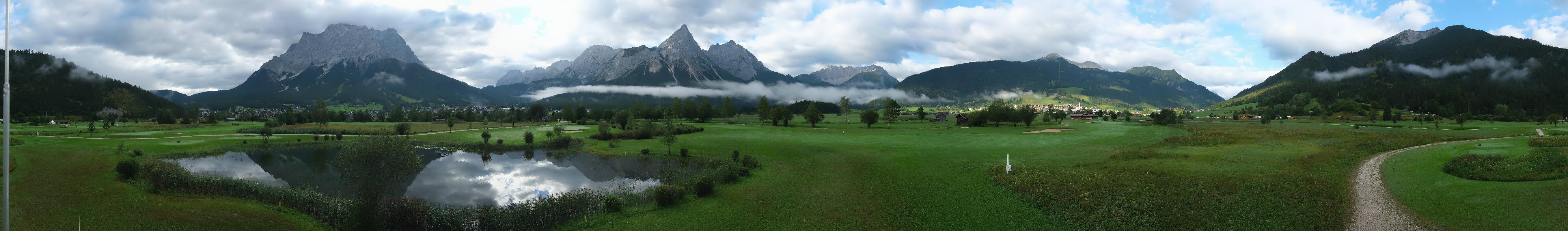 Archiv Foto Webcam Golfclub Zugspitze-Tirol Ehrwald-Lermoos