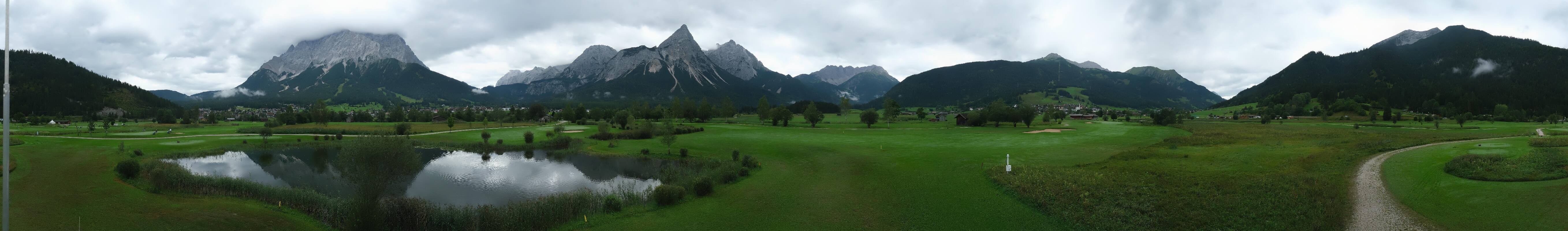 Archiv Foto Webcam Golfclub Zugspitze-Tirol Ehrwald-Lermoos