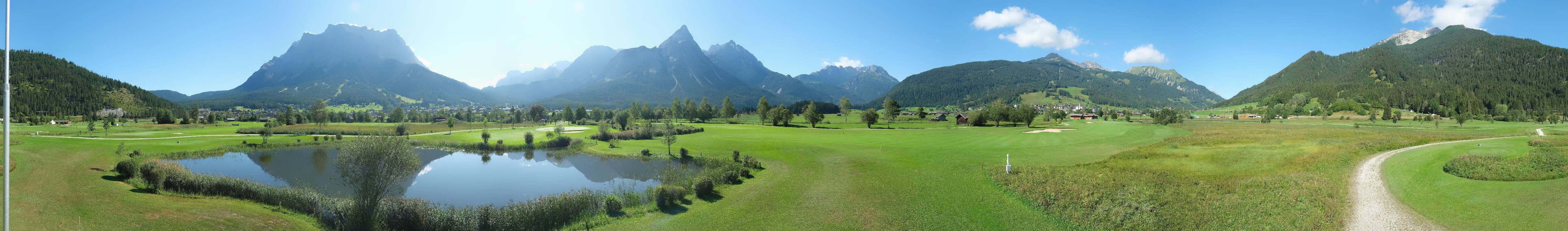 Archiv Foto Webcam Golfclub Zugspitze-Tirol Ehrwald-Lermoos