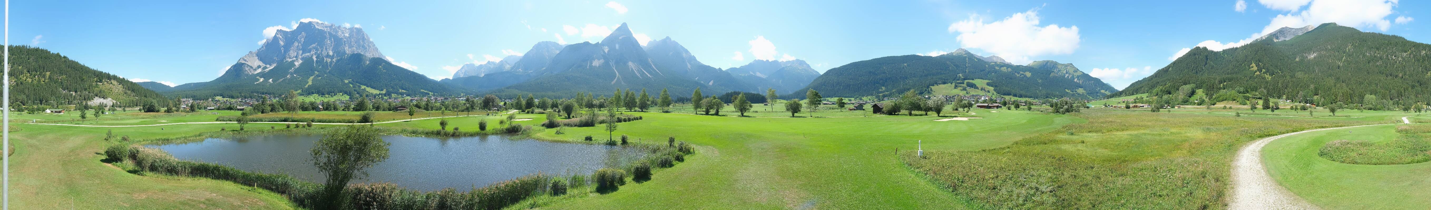 Archiv Foto Webcam Golfclub Zugspitze-Tirol Ehrwald-Lermoos