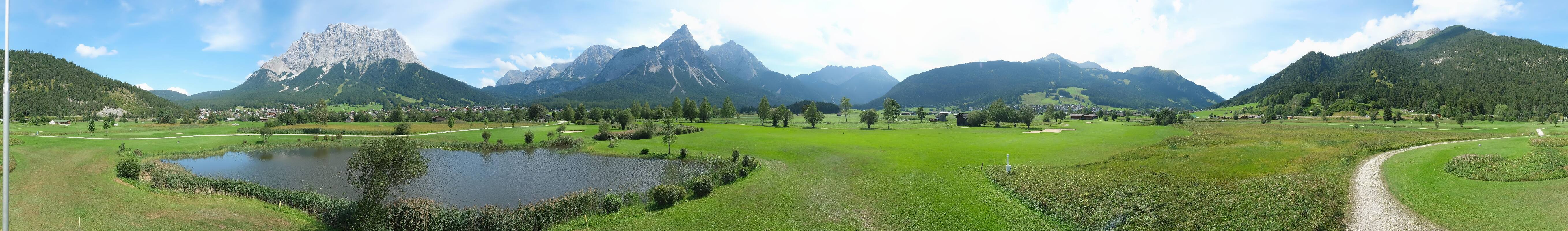 Archiv Foto Webcam Golfclub Zugspitze-Tirol Ehrwald-Lermoos