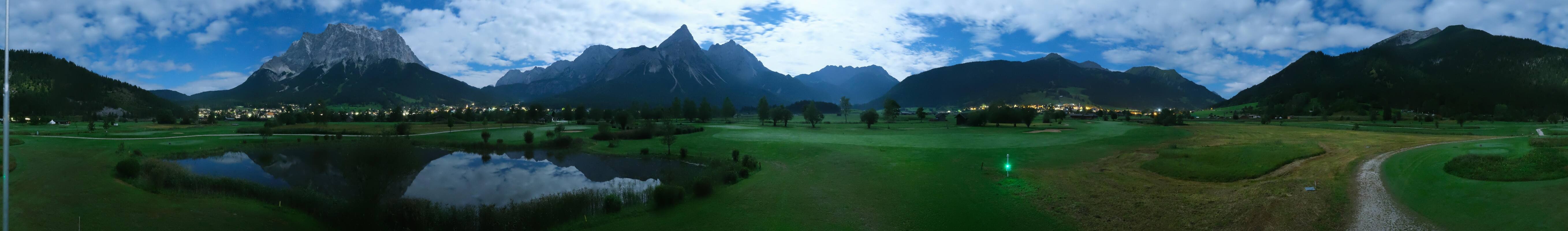 Archiv Foto Webcam Golfclub Zugspitze-Tirol Ehrwald-Lermoos