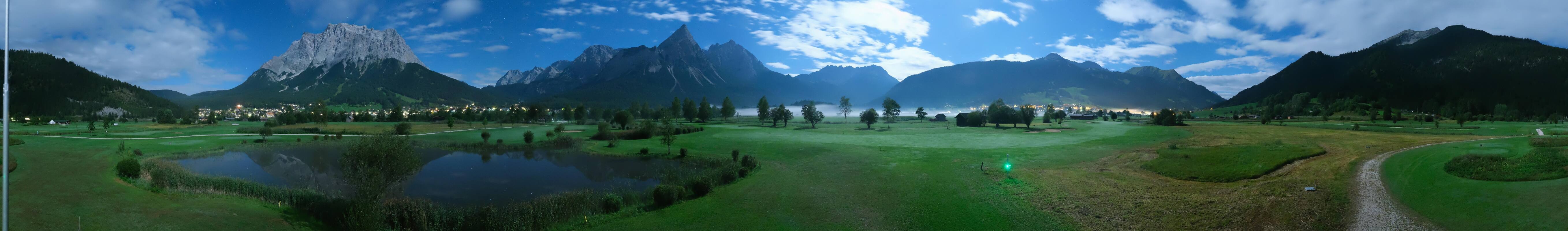 Archiv Foto Webcam Golfclub Zugspitze-Tirol Ehrwald-Lermoos