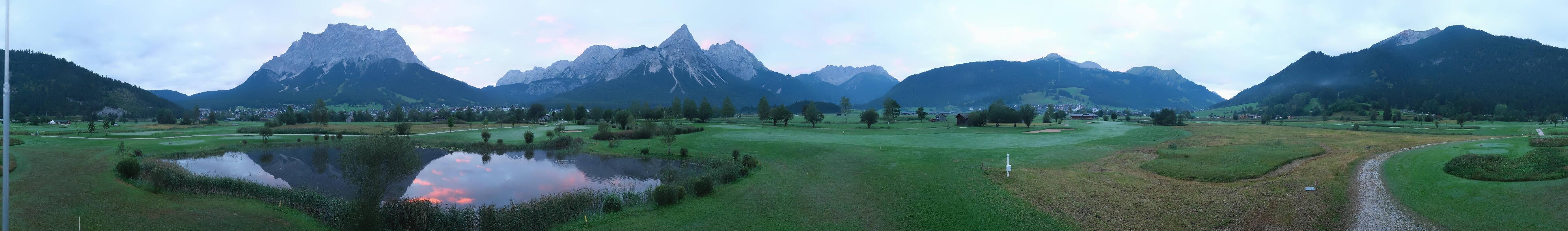 Archiv Foto Webcam Golfclub Zugspitze-Tirol Ehrwald-Lermoos