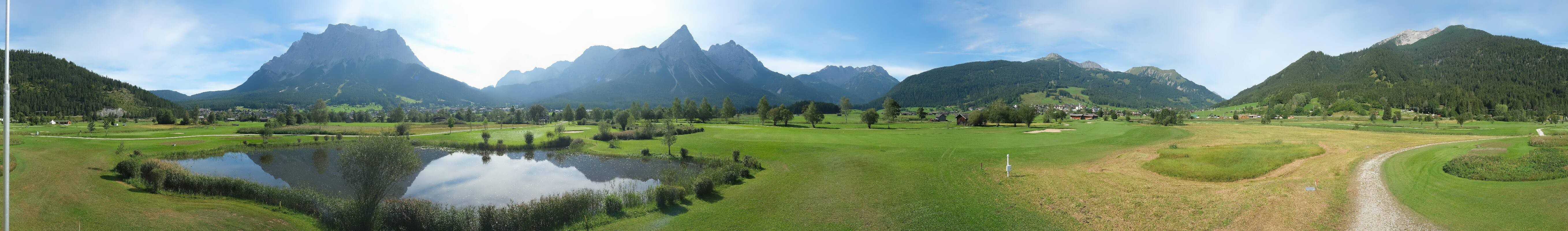 Archiv Foto Webcam Golfclub Zugspitze-Tirol Ehrwald-Lermoos