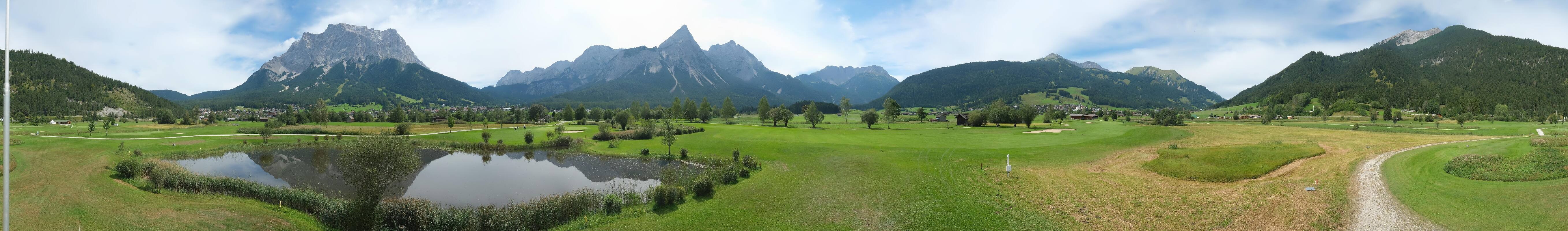 Archiv Foto Webcam Golfclub Zugspitze-Tirol Ehrwald-Lermoos