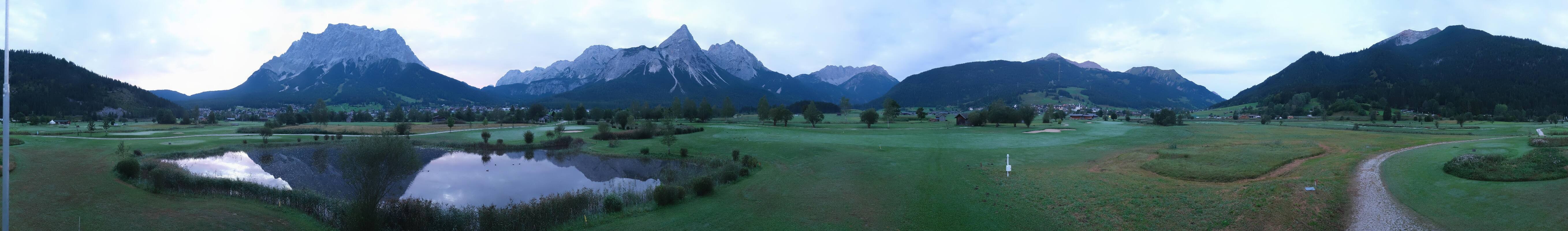 Archiv Foto Webcam Golfclub Zugspitze-Tirol Ehrwald-Lermoos