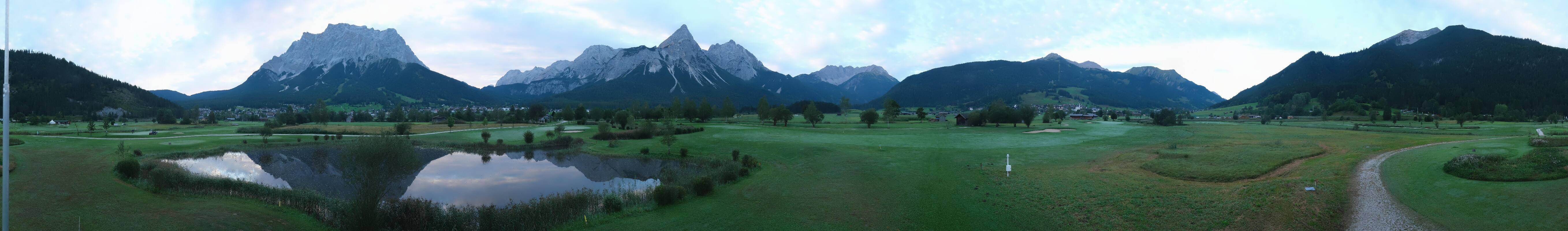 Archiv Foto Webcam Golfclub Zugspitze-Tirol Ehrwald-Lermoos