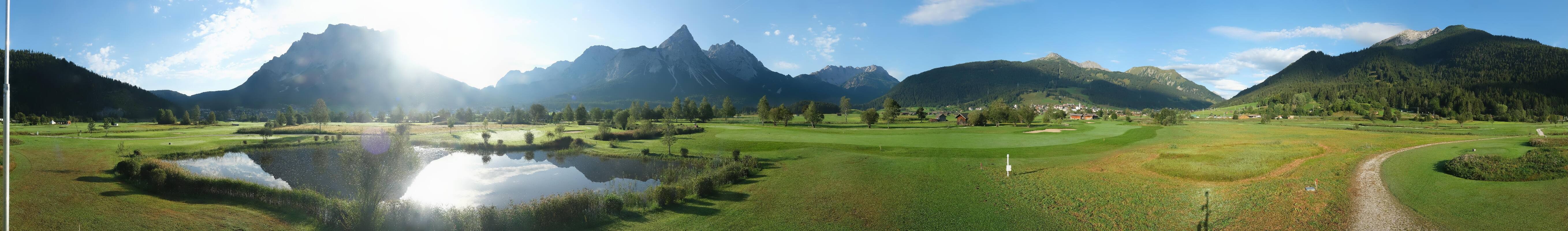 Archiv Foto Webcam Golfclub Zugspitze-Tirol Ehrwald-Lermoos