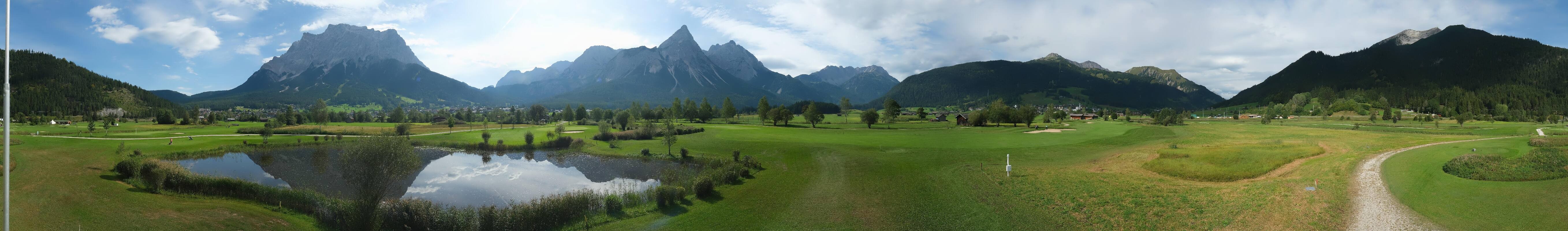 Archiv Foto Webcam Golfclub Zugspitze-Tirol Ehrwald-Lermoos