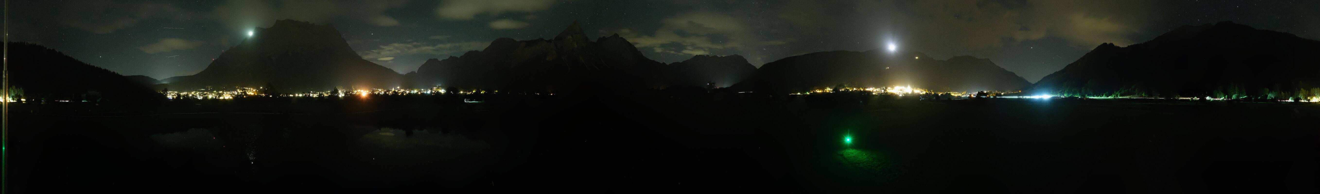 Archived image Webcam Ehrwald-Lermoos: Golf Club Zugspitze