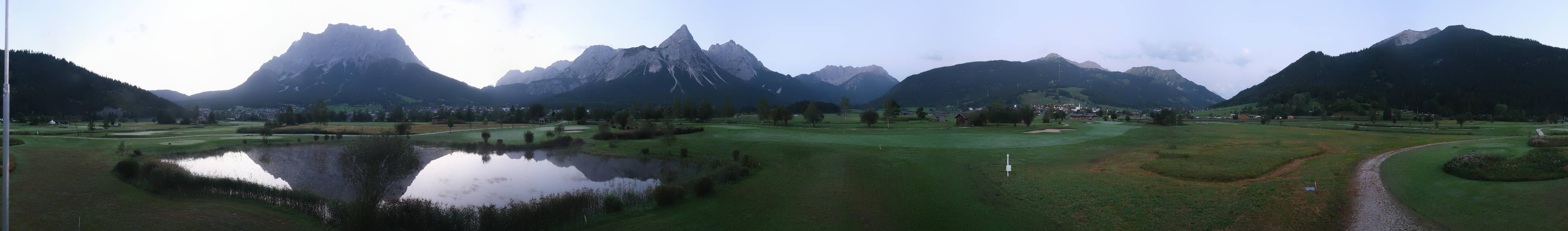 Archiv Foto Webcam Golfclub Zugspitze-Tirol Ehrwald-Lermoos