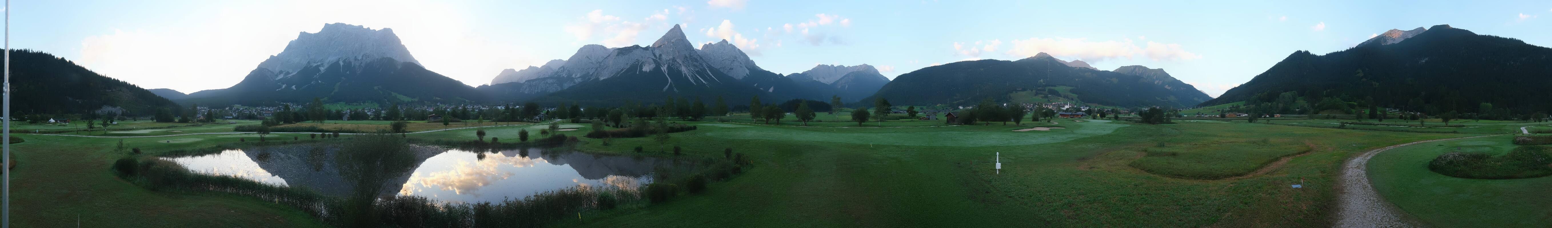 Archiv Foto Webcam Golfclub Zugspitze-Tirol Ehrwald-Lermoos