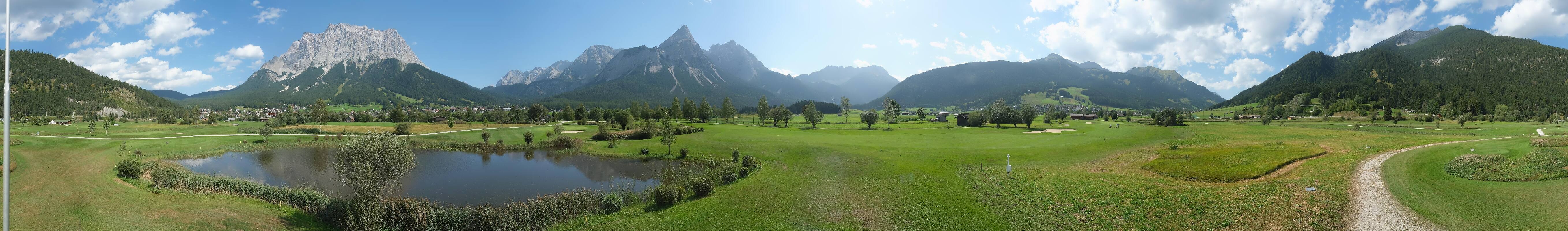 Archiv Foto Webcam Golfclub Zugspitze-Tirol Ehrwald-Lermoos
