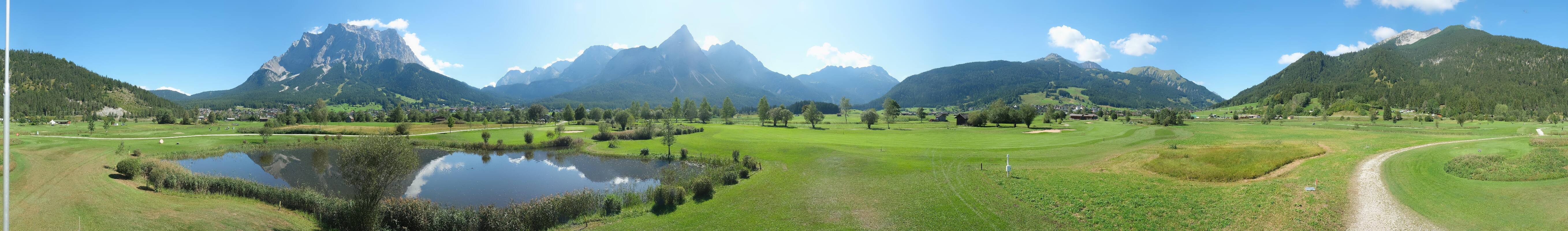 Archiv Foto Webcam Golfclub Zugspitze-Tirol Ehrwald-Lermoos