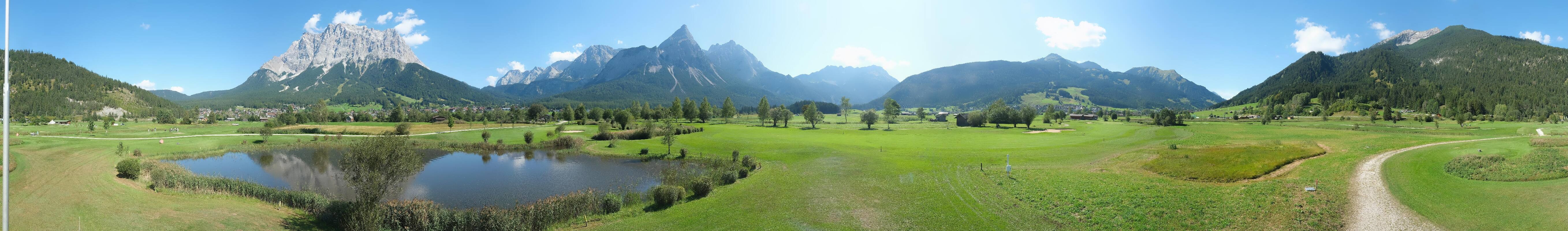 Archiv Foto Webcam Golfclub Zugspitze-Tirol Ehrwald-Lermoos