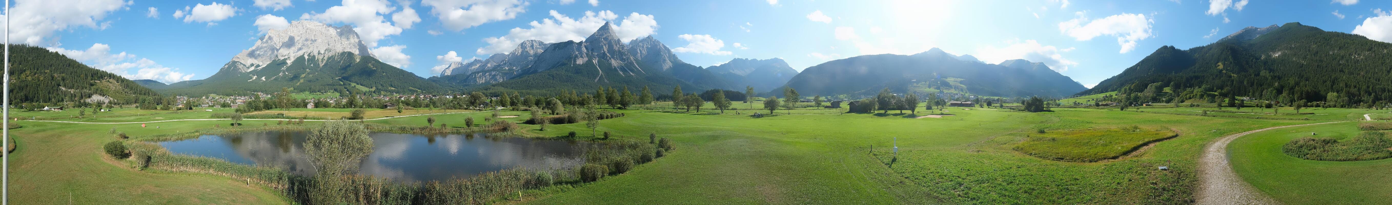 Archiv Foto Webcam Golfclub Zugspitze-Tirol Ehrwald-Lermoos