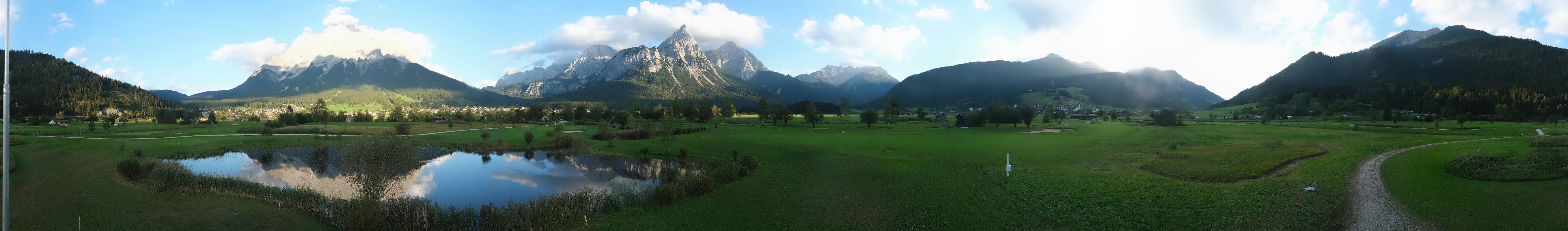 Archiv Foto Webcam Golfclub Zugspitze-Tirol Ehrwald-Lermoos