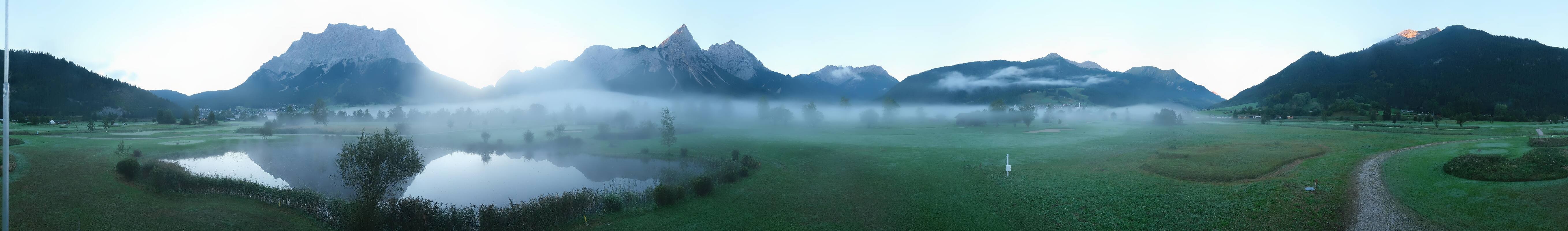 Archiv Foto Webcam Golfclub Zugspitze-Tirol Ehrwald-Lermoos