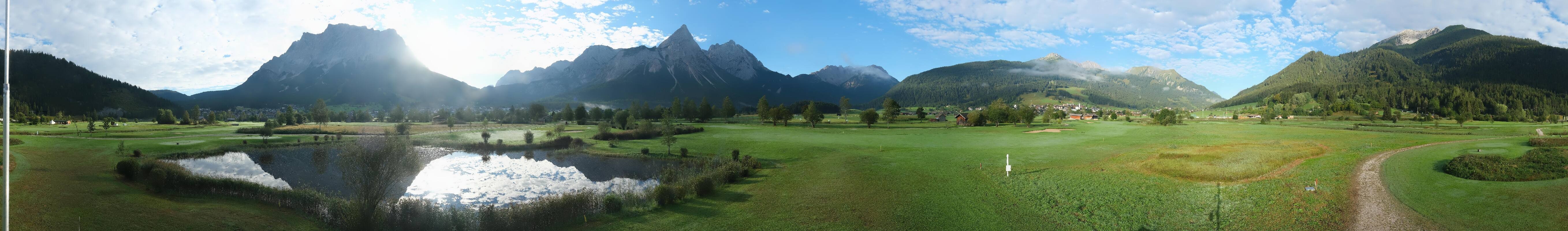 Archiv Foto Webcam Golfclub Zugspitze-Tirol Ehrwald-Lermoos