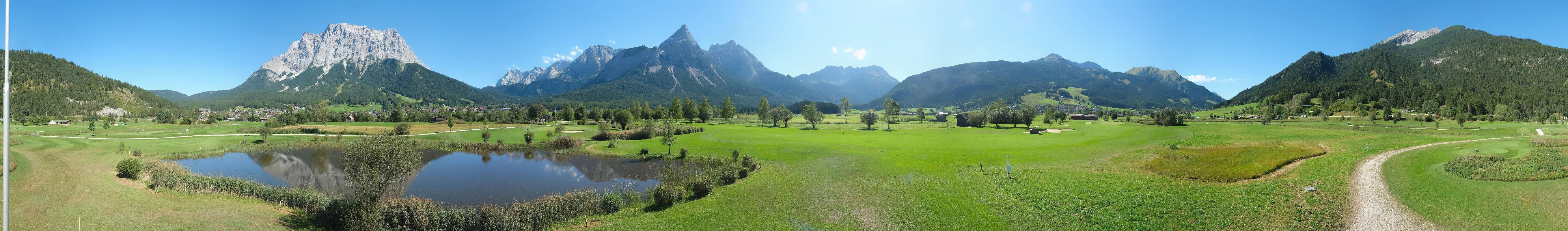 Archiv Foto Webcam Golfclub Zugspitze-Tirol Ehrwald-Lermoos