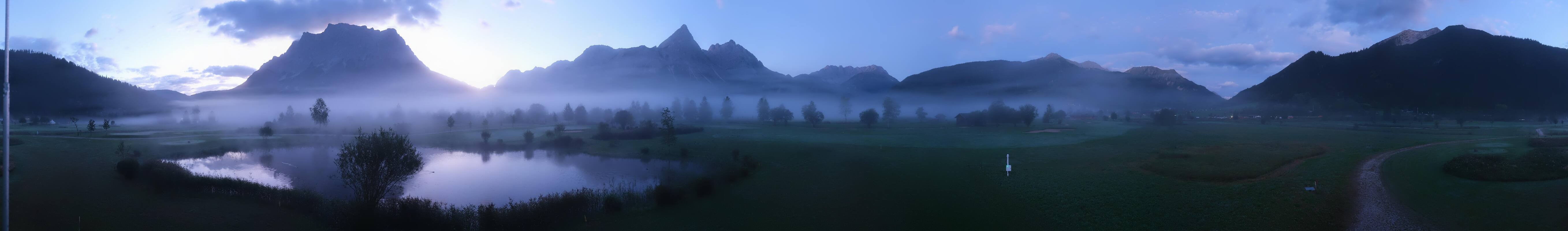 Archiv Foto Webcam Golfclub Zugspitze-Tirol Ehrwald-Lermoos