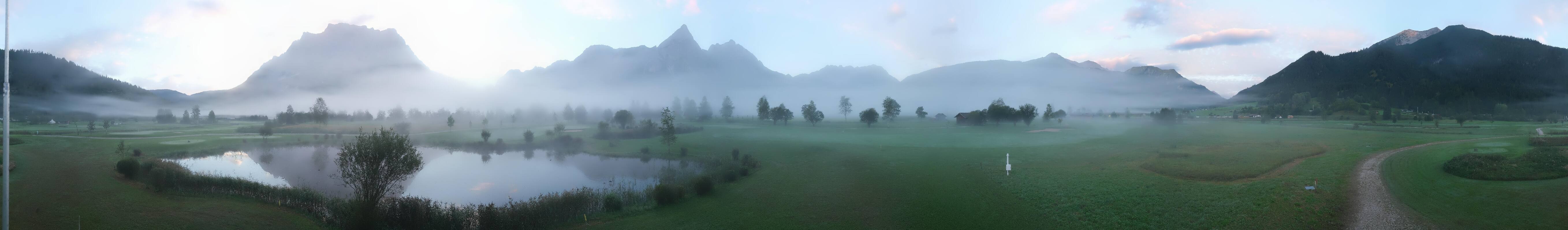 Archiv Foto Webcam Golfclub Zugspitze-Tirol Ehrwald-Lermoos