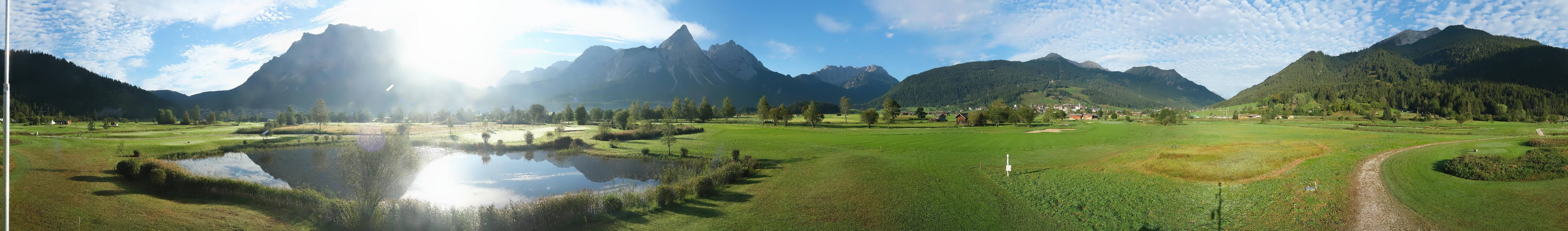 Archiv Foto Webcam Golfclub Zugspitze-Tirol Ehrwald-Lermoos