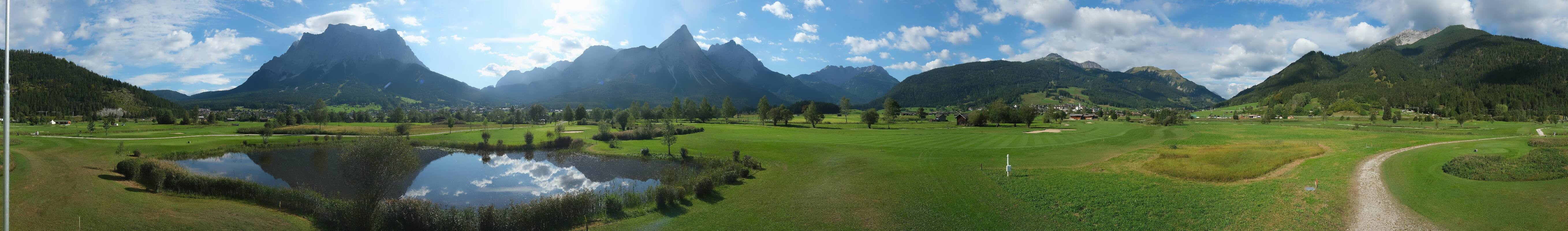 Archiv Foto Webcam Golfclub Zugspitze-Tirol Ehrwald-Lermoos