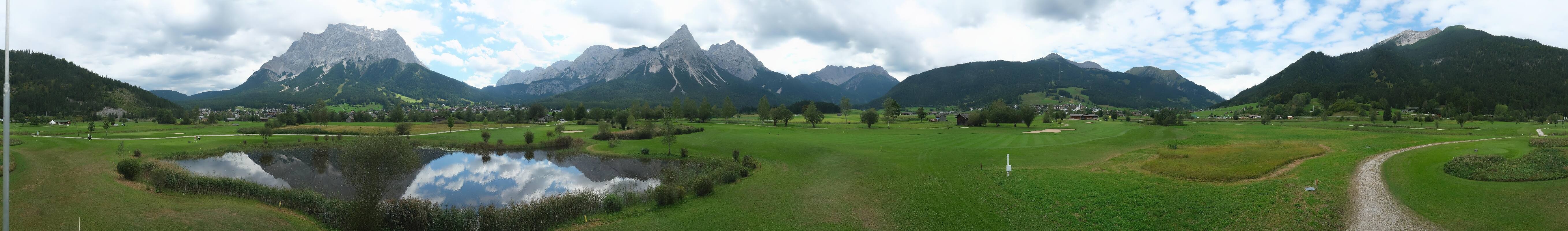 Archiv Foto Webcam Golfclub Zugspitze-Tirol Ehrwald-Lermoos