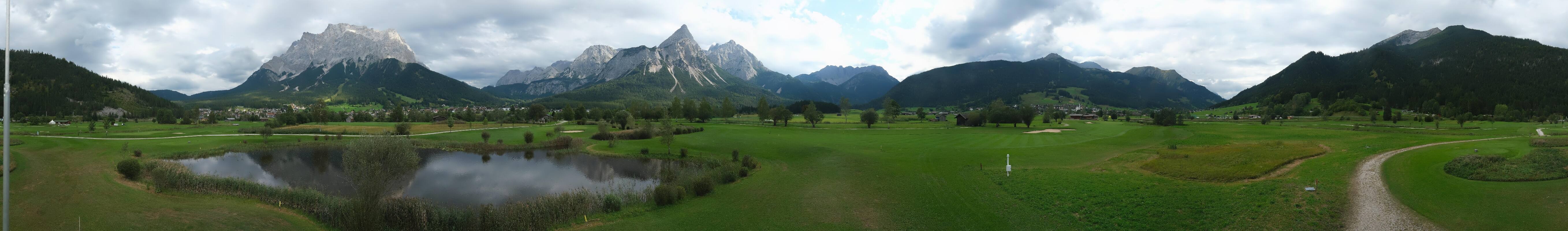 Archiv Foto Webcam Golfclub Zugspitze-Tirol Ehrwald-Lermoos