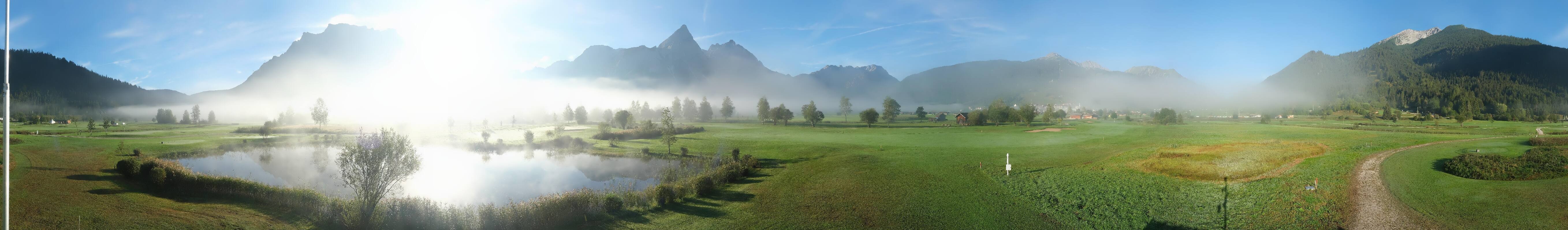 Archiv Foto Webcam Golfclub Zugspitze-Tirol Ehrwald-Lermoos