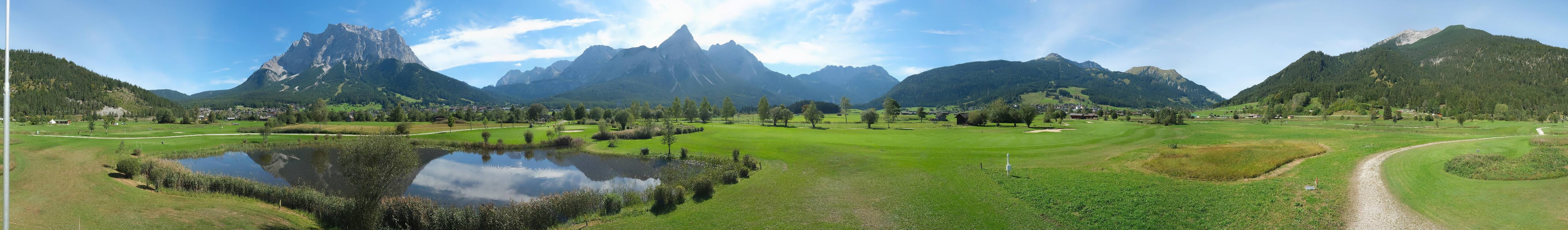 Archiv Foto Webcam Golfclub Zugspitze-Tirol Ehrwald-Lermoos