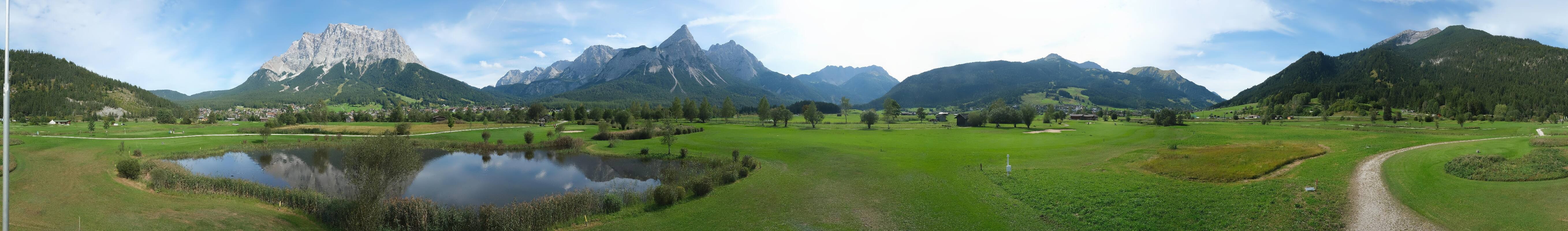 Archiv Foto Webcam Golfclub Zugspitze-Tirol Ehrwald-Lermoos