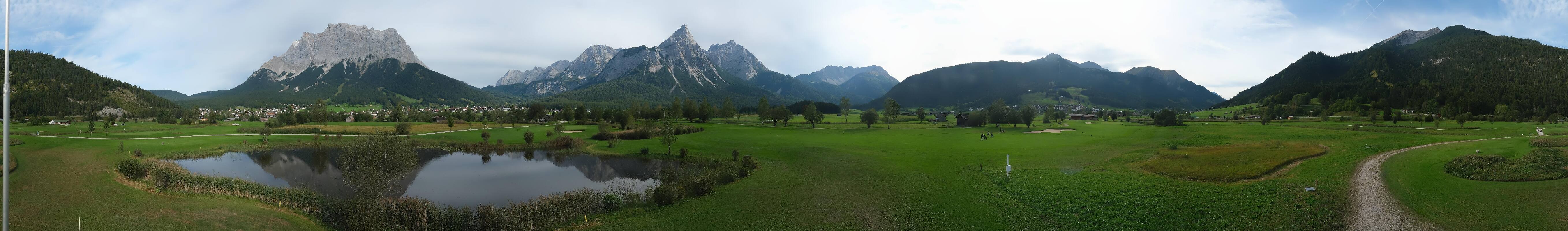 Archiv Foto Webcam Golfclub Zugspitze-Tirol Ehrwald-Lermoos