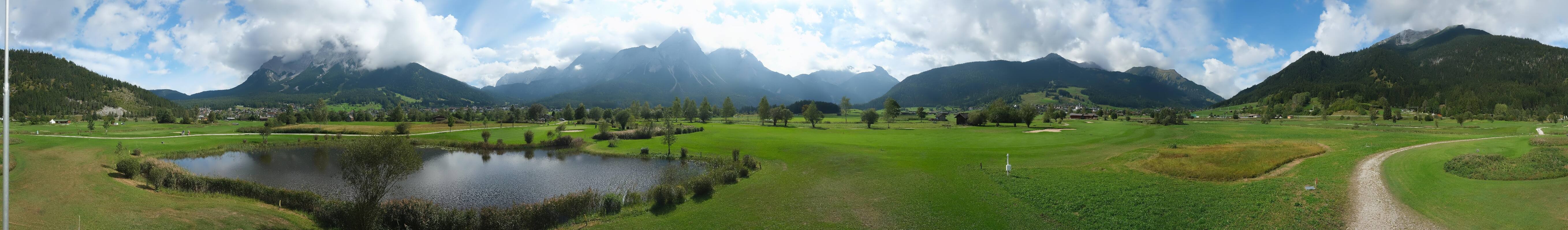 Archiv Foto Webcam Golfclub Zugspitze-Tirol Ehrwald-Lermoos